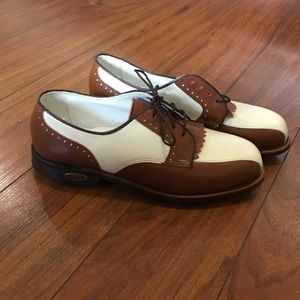 Ladies foot joy leather golf shoes